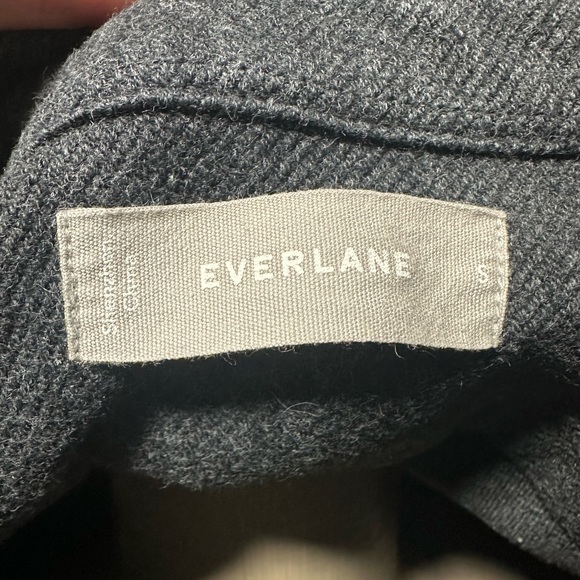 Everlane Charcoal Button-Up Shirt Jacket - Picture 3 of 5